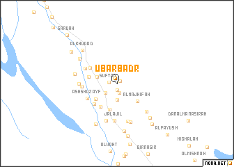 map of ‘Ubar Badr