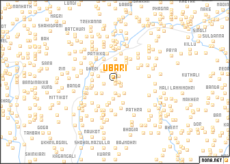 map of Ubāri