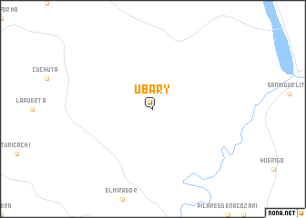 map of Ubary