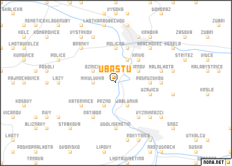 map of U Bastŭ