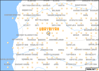 map of ‘Ubaybīyah