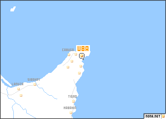 map of Uba