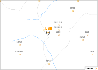 map of Uba