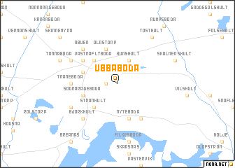 map of Ubbaboda