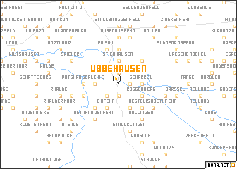 map of Ubbehausen