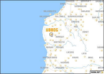 map of Ubbog