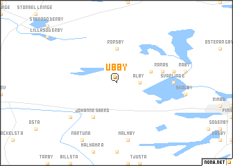 map of Ubby