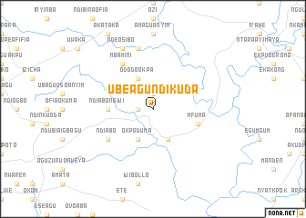 map of Ubeagu Ndikuda