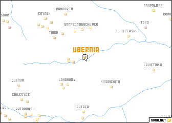 map of Ubernia