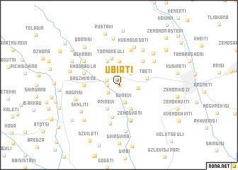 map of Ubiati