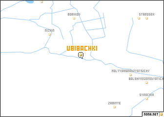 map of Ubibachki