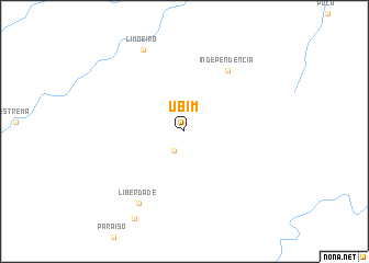 map of Ubim