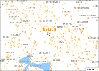 map of Ublica