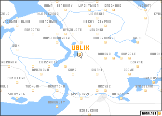 map of Ublik