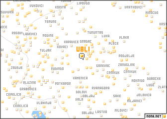 map of Ubli