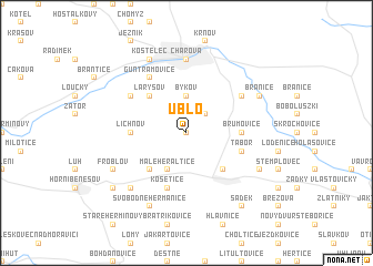 map of Úblo