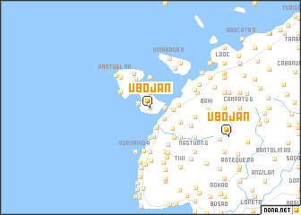 map of Ubojan