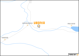 map of Uborka