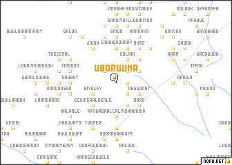 map of Ubor Uuma