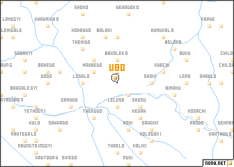 map of Ubo