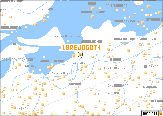 map of Ubre jo Goth