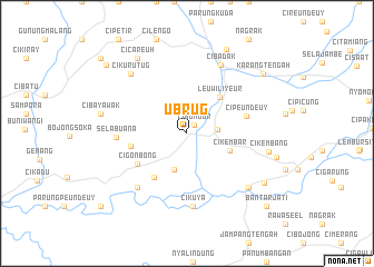 map of Ubrug