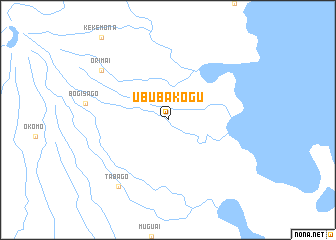 map of Ububakogu