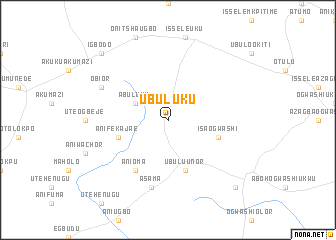map of Ubuluku
