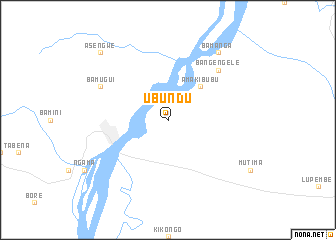 map of Ubundu