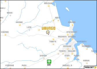 map of Ubungo