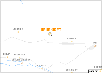 map of Ubur-Kiret\