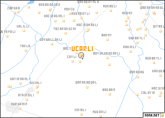 map of Ucarlı