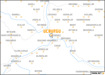 map of Üçburgu