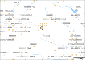 map of Ucedo