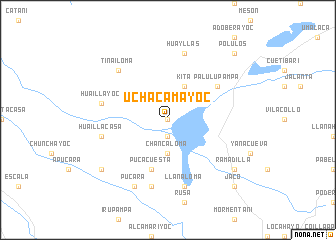 map of Uchacamayoc