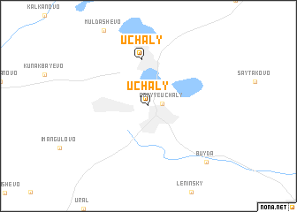 map of Uchaly