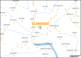 map of Ucharrene