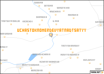 map of Uchastok Nomer Devyatnadtsatyy
