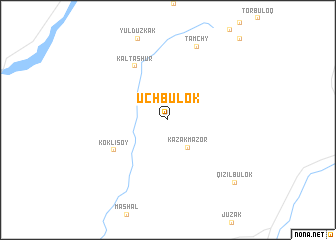 map of Uchbulok