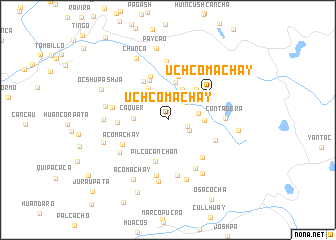 map of Uchco Machay