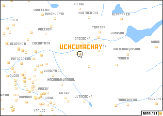 map of Uchcumachay