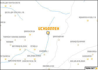 map of Ūchdarreh