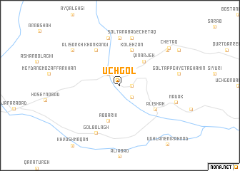 map of Ūchgol