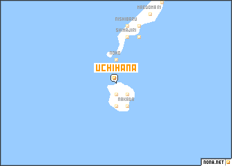 map of Uchihana