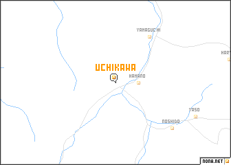 map of Uchikawa