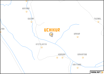 map of Uchi-Kur