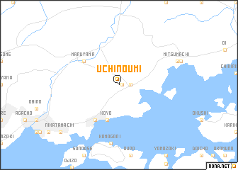 map of Uchinoumi