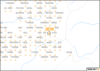 map of Uchi