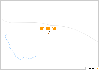 map of Uchkuduk