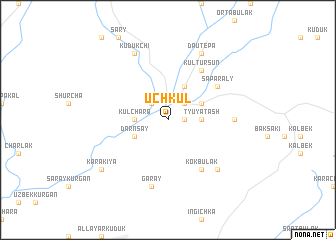 map of Uch-Kulʼ